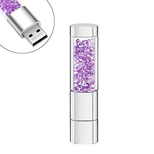 USB Flash Drive, 8GB / 16GB / 32GB USB2.0 USB Memory Stick Date Storage Pendrive Thumb Drives - color: Purple, size: 64GB