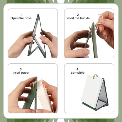 DIY Cover Sketchbook, Mini Sketchbook for Drawing, Blank Desk Calendar Sketch Book, Oil Pastel Hand-Painted 3D Book, for Note Taking, Painting, Study Work, Projects, Recipe Cards (1Pcs) - color: Sketchbook