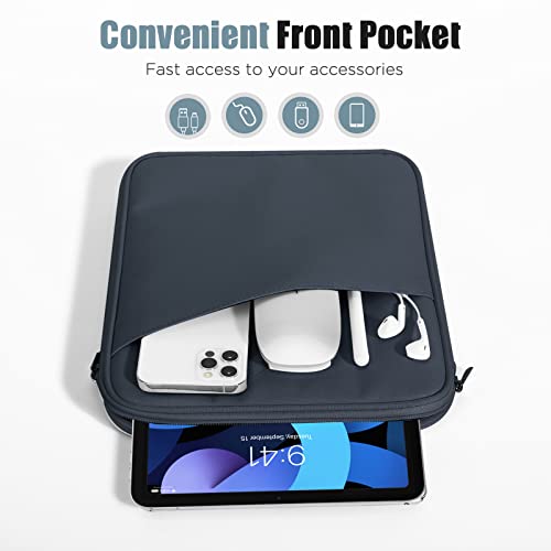 TiMOVO 9-11" Tablet Sleeve Bag for iPad 11-inch A16 2025, iPad 10.9"/10.2"| Air 11 Inch/5th/4th Gen. 10.9", Galaxy Tab A9+/A11Plus 11", Protective Bag with Pocket, Space Gray - color: Space Gray, size: 9-11 Inch