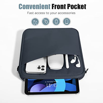 TiMOVO 9-11" Tablet Sleeve Bag for iPad 11-inch A16 2025, iPad 10.9"/10.2"| Air 11 Inch/5th/4th Gen. 10.9", Galaxy Tab A9+/A11Plus 11", Protective Bag with Pocket, Space Gray - color: Space Gray, size: 9-11 Inch