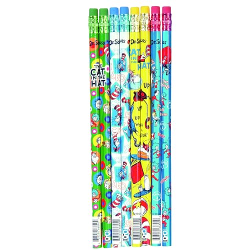 Raymond Geddes Dr. Seuss Cat in the Hat #2 Pencils (Pack of 144)