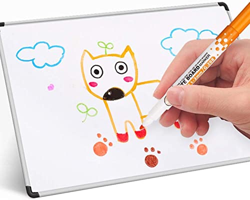 1 Pc Magnetic Whiteboard Markers with Erase,Magnetic Whiteboard Pen Writing Drawing Erasable Board Marker Office Supplies Markers (Blue) - color: Blue