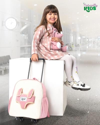 Toddler Luggage for Girls w Dinosaur Toys, Kids Rolling Backpack Girls, Toddler Suitcase, Gifts for 3 4 5 6 Year Old - color: 09 Dinosaur Triceratops, style: Trolley