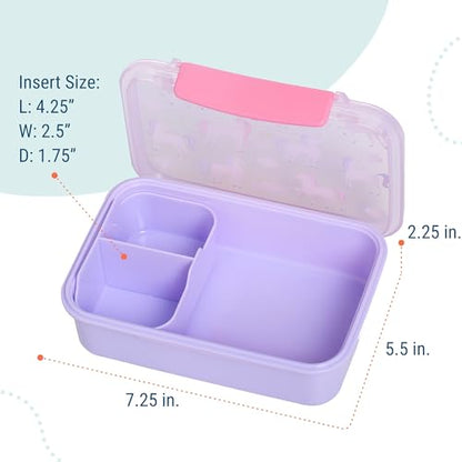 Wildkin Reusable Food Container for Kids – Airtight, Leak Resistant, Dishwasher Safe - Unicorn