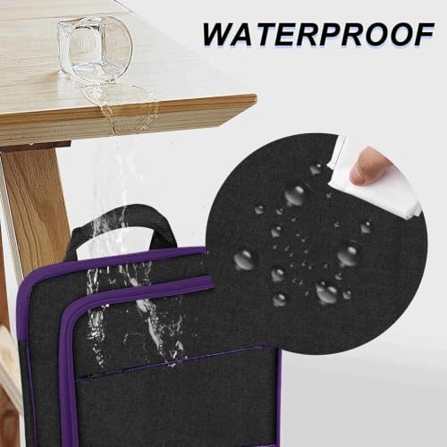 ZINZ Slim & Expandable Laptop Backpack Water Resistant Backpack Travel Backpack Compatible with MacBook Air/Pro/Neo 13-14 inch, XPS 13/14, Surface 13.5" and Most 13-14 Notebooks，B01PU01 - color: B01pu01, size: 13"-14"