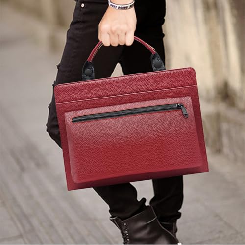 Laptop Case Cover Sleeve for Acer Chromebook 514 CB514-1W CB514-1W-30AC CB514-1W-5280 with Portable Bag with Bag Handle,Red - color: Red
