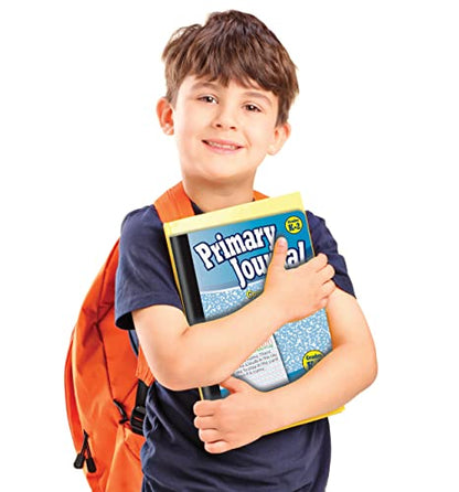 Better Office Products Primary Journal, Hardcover, 4 New Fun Colors, Primary Composition Book Notebook, Grades K-2, 80 Sheet, One Subject, 9.75" x 7.5", 4 Pack