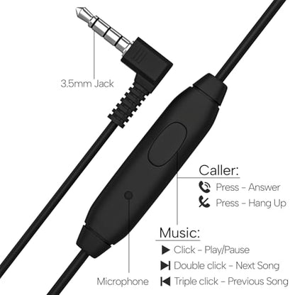 Maeline Bulk Headphones with Microphone, 10 Pack Black Wired On-Ear Headsets – 3.5mm Jack, Leatherette Cushions, Adjustable Headband – for Classrooms, Libraries, Remote Learning, Office - color: Black, size: 10 Pack