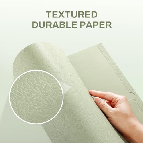 SUNEE Folders with Pockets (25 Pack, Grayish Green), 2 Pocket Folders Fit Letter Size, Paper File Folder for School Office Home Business, Textured Paper - color: Grayish Green, style: 25-Pack