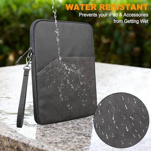 Lacdo Tablet Sleeve Case for 11 inch iPad A16, 11 Inch IPad Air M4 M3 M2, 11" iPad Pro M5 M4, 10.9 inch ipad/IPad Air, 10.2" iPad, 11" Samsung Galaxy Tab A9+, Ipad Sleeve Fit Magic Keyboard, Dark Gray - color: Dark Gray, size: 9-11 Inch