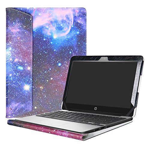 Protective Case Cover for HP Chromebook 11 G5 EE/G4/G3/G2/G4 EE/11-2000 Series Laptop(Warning:Not fit HP Chromebook 11 G6 EE/G5/G1/11-v000/11-1100 Series) 11.6",Galaxy - color: Galaxy
