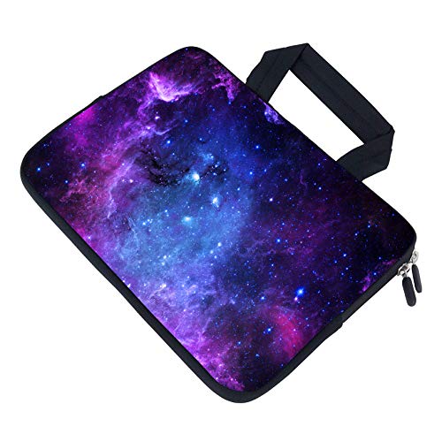 AMARY Laptop Sleeves 11.6" 12" Laptop Handle Bag Neoprene Notebook Carrying Pouch Chromebook Sleeves case (Stars) - color: Stars