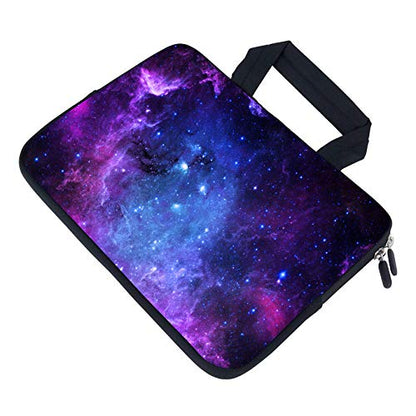 AMARY Laptop Sleeves 11.6" 12" Laptop Handle Bag Neoprene Notebook Carrying Pouch Chromebook Sleeves case (Stars) - color: Stars