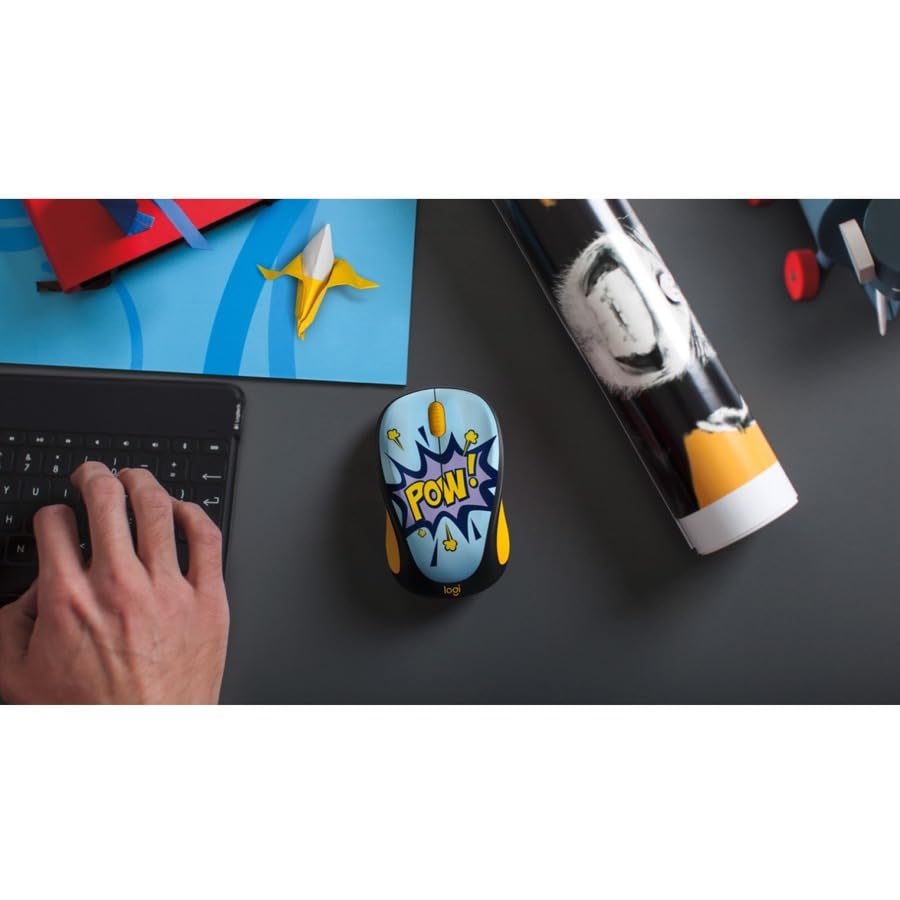 Logitech Design Collection Wireless Mouse - color: POW