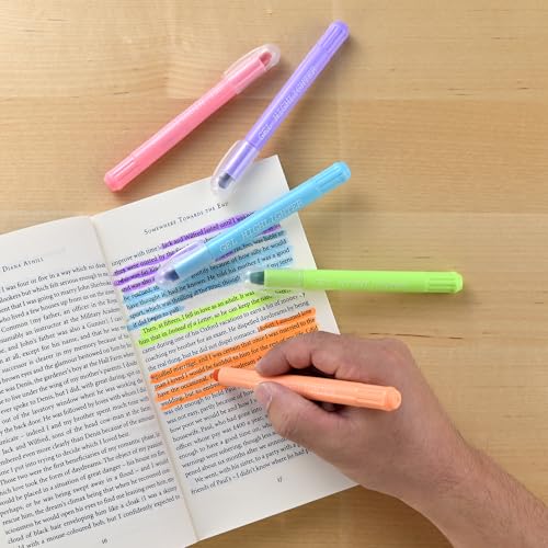 konket- Bible Highlighters No Bleed, Gel Highlighters, Bible Markers for Nurse Study Journaling Supplies Pack of 10