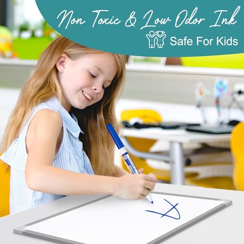 EXTRIC Dry Erase Markers 8 PK Whiteboard Markers Fine & Chisel Mixed Tips - style: Mixed Tips