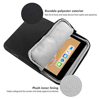 MoKo 9-11 Inch Tablet Sleeve Bag Padded Protetive Carrying Case | Fits New 11inch iPad Air M4, iPad A16 2025, iPad Pro 11 M4, Air 5/4/3, iPad 10/9/8th Gen, Tab S8/S9 11", Black - color: Black, size: 9-11 inch