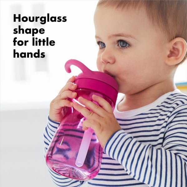 OXO Tot Adventure Water Bottle Pink - color: Pink, size: 12 Ounces