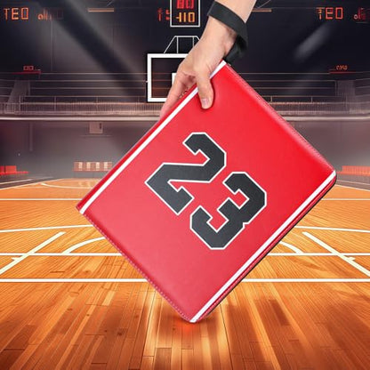 Basketball Card Binder 900 Pockets, Basketball Card Holder for Trading Cards, 3 Ring Sports Card Collection Binder with 50 Removable Sleeves, Christmas Gift