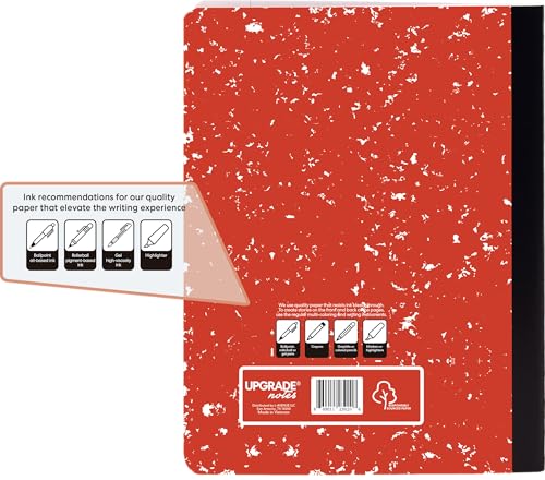 K-2 Primary Journal ½ Page ½” Ruled, 7.5”x9.75” 100 Eco Sheets, 4-Pack | Themed Mandalas Add-On, Responsibly Sourced Paper, Sturdy Cardstock Covers – No Plastic Used