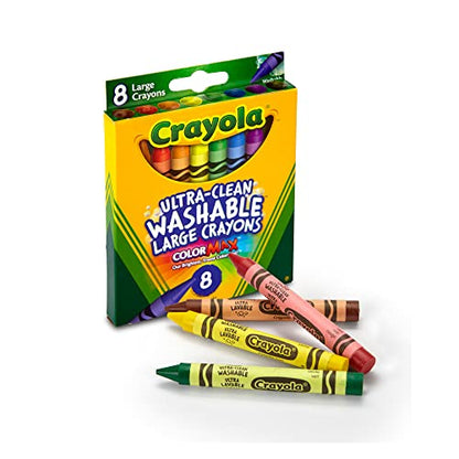 Crayola 8 Large Washable Crayons