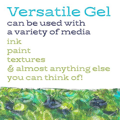 Gel Press Monoprinting Print Plates – 6” x 6” Gel Plate Class Pack Value Pack - Printmaking Supplies - Reusable Gel Printing Plates for Press Art for Card Making, Scrapbooking, Arts and Crafts 12-Pack - size: 6"x 6"