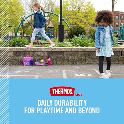THERMOS FUNTAINER Water Bottle with Straw - 12 Ounce - Kids Stainless Steel Vacuum Insulated Water Bottle with Lid, Paw Patrol Girl - color: Paw Patrol Girl