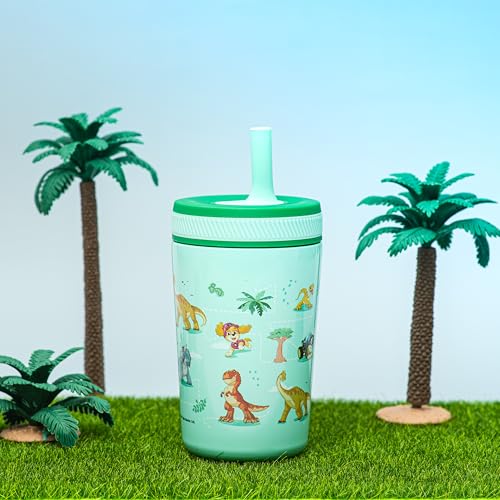 Zak Designs PAW Patrol: The Dino Movie Kelso Toddler Cups For Travel or Home, 12oz Vacuum Insulated Stainless Steel Sippy Cup With Leak-Proof Design, Perfect for Kids, BPA Free (Marshall, Skye, Rex) - color: PAW Patrol (Marshall, Skye, Rex)