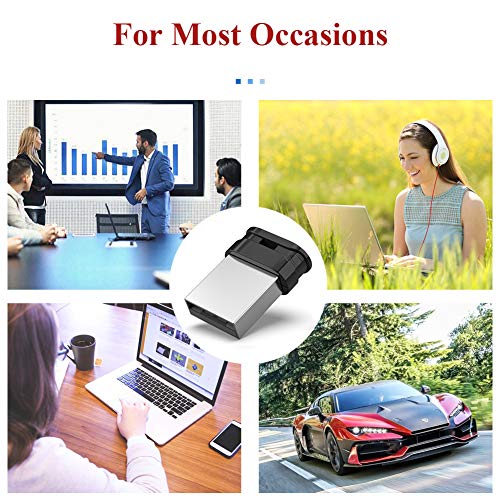 K&ZZ 32GB 2 Pack Ultra Fit USB Flash Drives Small Thumb Drive with Lanyard Low Profile USB Drive Mini Flash Drive 32 GB USB 2.0 Memory Stick Zip Drive, Black - color: Black (2Pack), size: 32GB 2.0