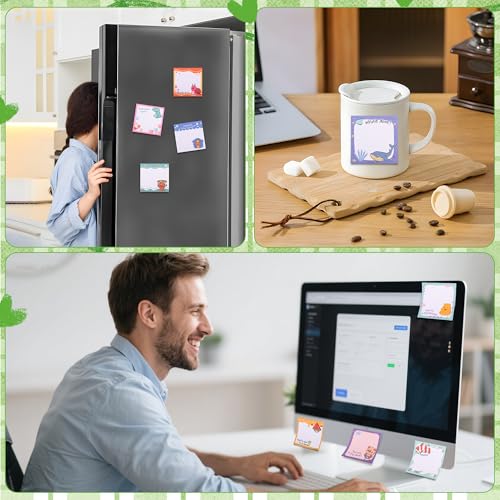 48 Pads Funny Sticky Notes for Work 3x3 Inches Positive Emotional Support Gift Funny Lined Memo Note Pads for Office Coworker Gifts Employee Appreciation Supplies. (Funny)