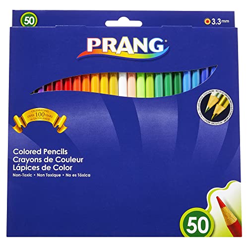 DIX22480 - Dixon Colored Pencils - size: 50 Count (Pack of 1)
