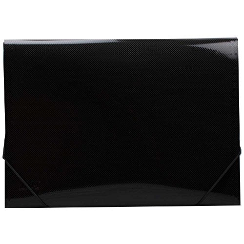 JAM PAPER Accordion Folders - 13 Pocket Plastic Expanding File - Legal Size - 10 x 15 - Black - 2/Pack - color: Black, size: Legal Size - 2 Pack