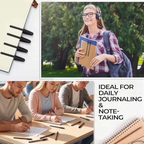 Sayglossy 150 Pcs Ballpoint Pens Bulk, Black Ink, Medium Point 1.0mm Pens Bulk Daily Bullet Tip Smooth Writing Pen for School Office Home Business Students Teachers Supplies