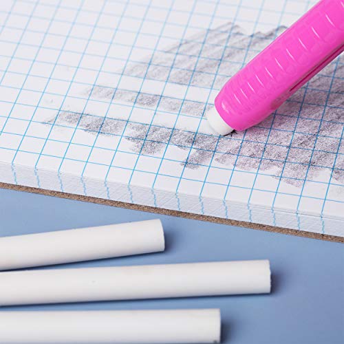 Mr. Pen- Eraser Refill, 12 Pack, Mr. Pen Mechanical Eraser Refills | Replacement for Retractable Erasers, Smudge-Free, Non-Toxic, Ideal for Artists, Students and Office Use