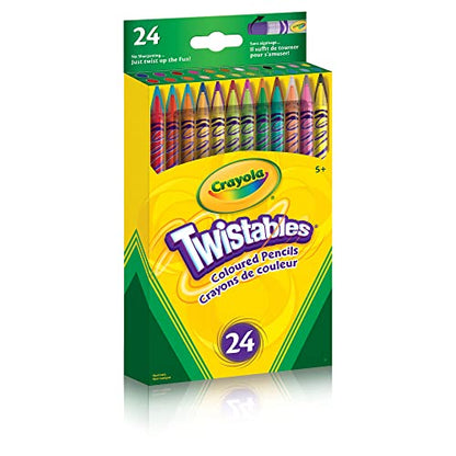 Crayola 24 Twistables Colored Pencils