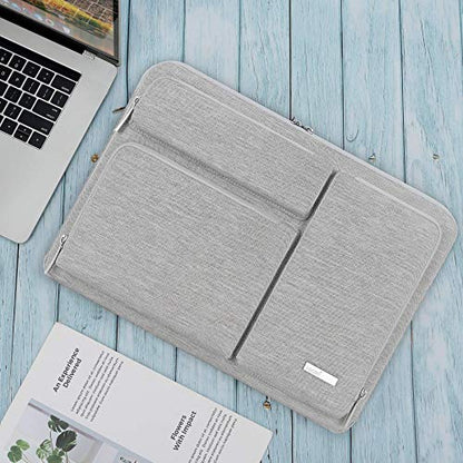 Lacdo Chromebook Case Laptop Sleeve for 11.6 inch Samsung HP Lenovo Dell Acer ASUS Chromebook, 13 inch Microsoft Surface Pro 11 Copilot+PC/Surface Pro 10 9 8 X, 11.6" MacBook Air Computer Bag, Gray - color: Gray, size: 11-11.6 Inch