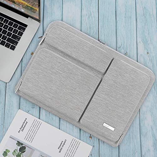 Lacdo 360° Protective Laptop Sleeve Case for 13 inch New MacBook Air M5 A3449 (2026), M4 A3240 2025, M3 A3113, M2 A2681, M1 A2337 | 13 inch New MacBook Neo A18 Pro A3404 (2026) Computer Bag, Gray - color: Gray, size: New MacBook Air/Neo/Pro 13 Inch