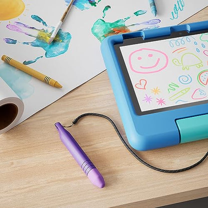 Amazon Kid-Friendly Tablet Stylus with Tether, 2-pack - color: Purple