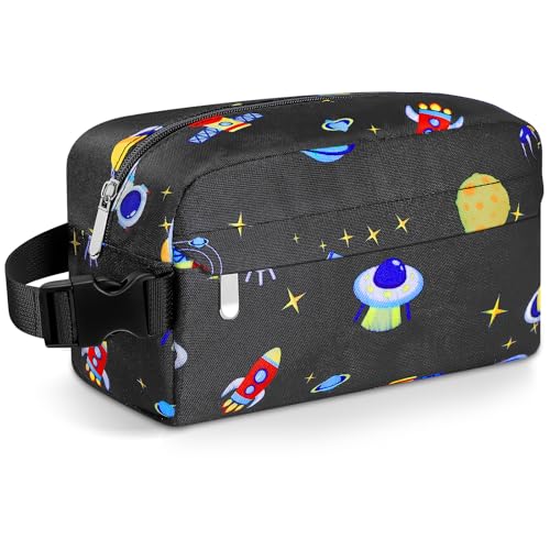 Small Insulated Snack Bag Lunch Bag for Kids Lunch Box for Women/Men, Collapsible [3L/5-Can] Reusable Lunch Bag Cooler Bag for Bottle with Handle Buckle for Work/School,Planet Astronauts - color: Planet Astronauts