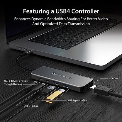 j5create USB4 8K60 Slim Hub (JCH453)