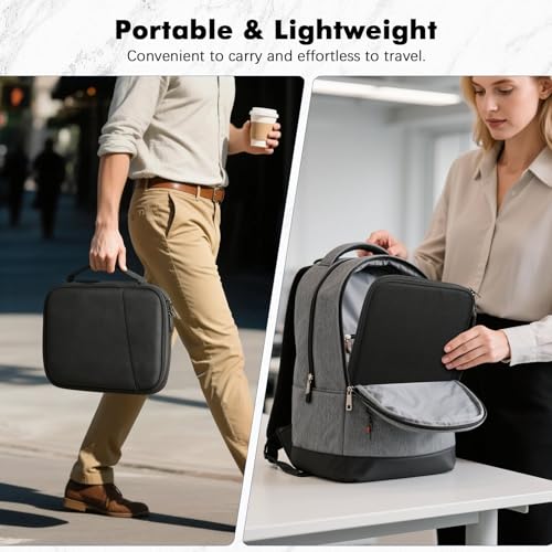 MoKo 13.3-14 Inch Padded Laptop Sleeve Protective Carrying Bag for New 13-inch MacBook Neo A18 Pro 2026/Mac Air M5-M1, 14" MacBook Pro M5 Pro/M5 Max/M5/M4/M3/M2/M1, Laptop Bag with Handle, Black - color: Black, size: 13.3-14 Inch