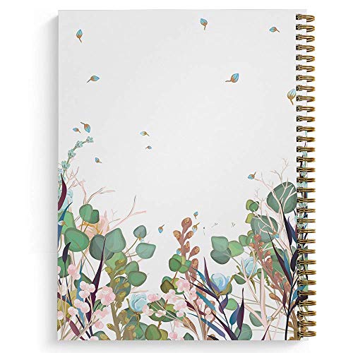 Gotcha Covered Notebooks Softcover Wonderfully Made 8.5" x 11" Religious Spiral Notebook/Journal, 120 College Ruled Pages, Durable Gloss Laminated Cover, Gold Wire-o Spiral. Made in the USA - color: Wonderfully Made