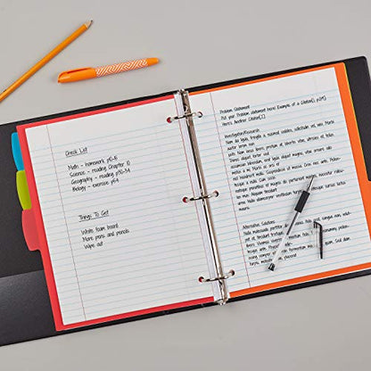 Avery Durable View 3 Ring Binder, 1-1/2 Inch Slant Rings, 4 Black Binders (05738) - size: 1.5"