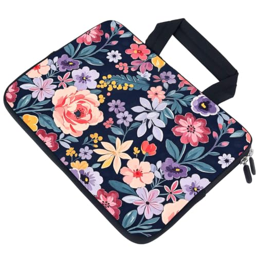 AMARY Laptop Sleeves 11.6" 12" Laptop Handle Bag Neoprene Notebook Carrying Pouch Chromebook Sleeves case (AMR12-34) - color: AMR12-34