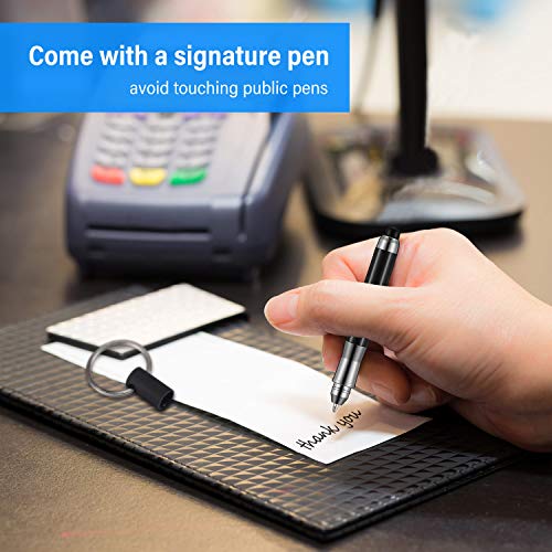 Outus 4 Pcs Mini Stylus Pen with Keychain for Touchscreen | Capacitive Tip, Compatible with Most Touchscreen Devices, Keyring Loop, Bulk Set, rose gold silver black gold