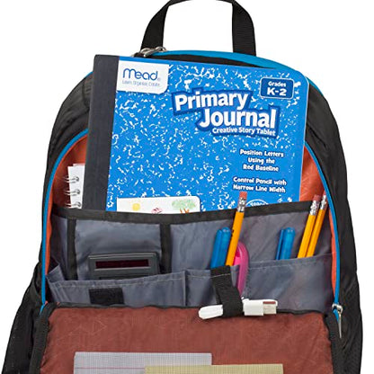 Mead Primary Journal Creative Story Tablet Composition Notebook, 7.5" x 9.75", Grades K-2, 100 Sheets, Blue (09554) - color: Blue, size: 1 Pack