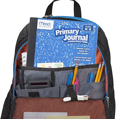 Mead Primary Journal Creative Story Tablet Composition Notebook, 7.5" x 9.75", Grades K-2, 100 Sheets, Blue (09554) (Pack of 12) - color: Blue, size: 12 Pack