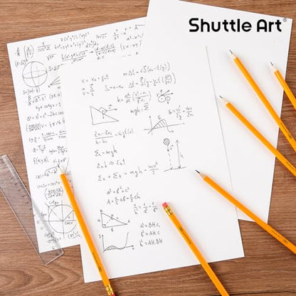 Shuttle Art 1500 Pack #2 HB Pencils Pre-Sharpened, Bulk Pencils with Erasers
