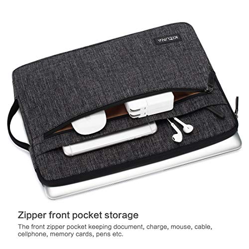 kizuna 13-13.3 inch Laptop Sleeve Case Water Resistant for 14" IdeaPad Flex 5i /13" MacBook Air 2017/14" Lenovo ThinkPad X1 Carbon/Yoga S740/14 ThinkPad T14 2022/Huawei/HP Computer Bag, Grey - color: Grey, size: 13-13.3 Inch / 14" Lenovo ThinkPad X1 Carbo