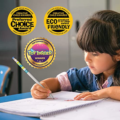 Party Smencils - Patented Gourmet Scented Graphite HB #2 Pencils made from Recycled Newspapers, 10 Count, Gifts for Kids, School Supplies - color: Party